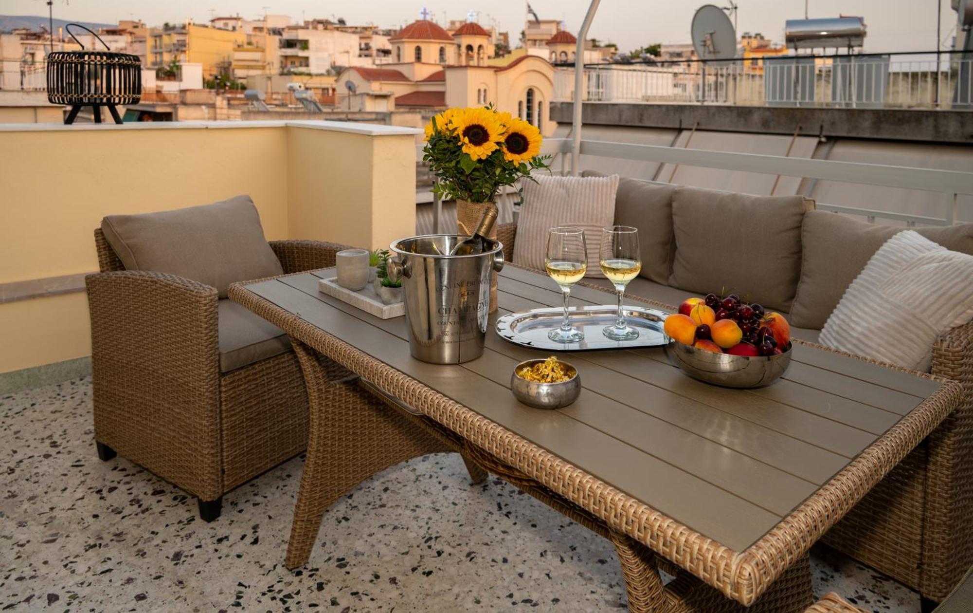 Acropolis Terrace View Apartment Атина Екстериор снимка